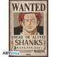 ONE PIECE - Poster "Wanted Shanks" (52x35)